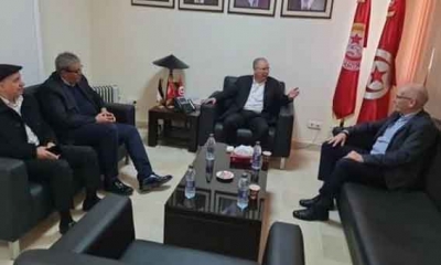 الطبوبي يلتقي سفير الاتحاد الأوروبي بتونس