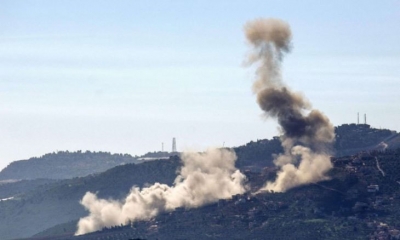 "حزب الله" يستهدف موقعين إسرائيليين قبالة حدود لبنان بقذائف مدفعية وأسلحة صاروخية