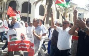 سوسة: مسيرة حاشدة دعما للمقاومة الفلسطينية وتنديدا بمجازر الكيان الصهيوني البشعة