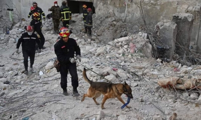 حصيلة أشغال فريق الإغاثة التونسي في حلب السورية: انتشال 12 جثة وعمليات الإنقاذ متواصلة
