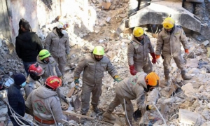 حصيلة قتلى الزلزال في سوريا وتركيا تتجاوز 22 ألفا وانتشال أطفال أحياء من تحت الأنقاض
