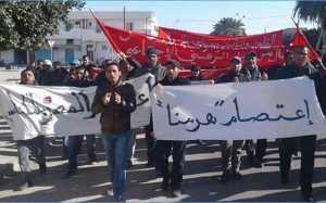 تواصل الاحتجاجات منذ فيفري 2016:  أهالي المكناسي «سئمنا من سلطة الوهم!!»