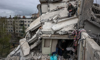 ثمانية قتلى و21 جريحا في قصف روسي على مبنى سكني شرق أوكرانيا