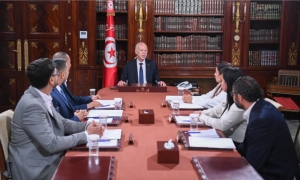 رئيس الجمهورية يجتمع بعدد من أصحاب حاملي شهادة الدكتوراه