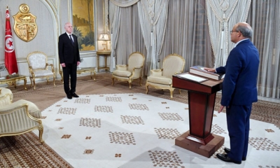 كاتب الدولة لدى وزير الفلاحة يؤدي اليمين أمام رئيس الجمهورية