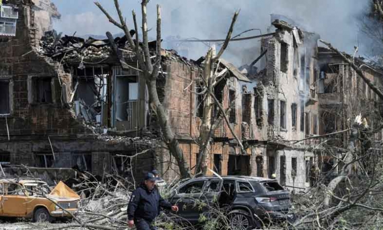 قتيلان و 23 جريحا في هجوم روسي على مستشفى أوكراني