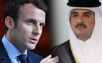 اليوم الجمعة:  ايمانويل ماكرون يلتقي أمير قطر لبحث الأزمة الخليجية