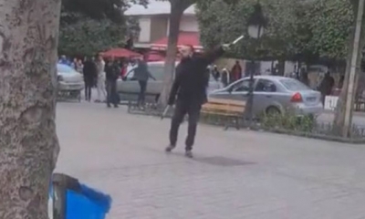 بالتزامن مع التصدي لمحاولة الهجوم على دورية أمام مقر وزارة الداخلية..  سعيد في لقائه مع وزير الداخلية: «ستكشف الحقائق للكثيرين وهم يرتبون للاغتيال والسطو على إرادة الشعب..»