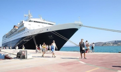 تركيا تستقبل 279 سفينة سياحية علي متنها 299 ألف سائح فى 5 أشهر