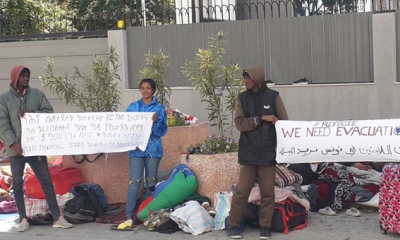 عددهم اكثر من 9547 شخصا تعرضوا لانتهاكات: اللاجئون وطالبو اللجوء يطالبون بإجلائهم من تونس