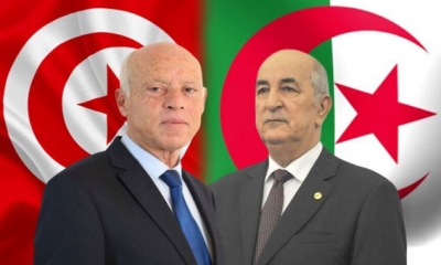مباحثات هاتفيّة بين رئيس الجمهورية ونظيره الجزائري