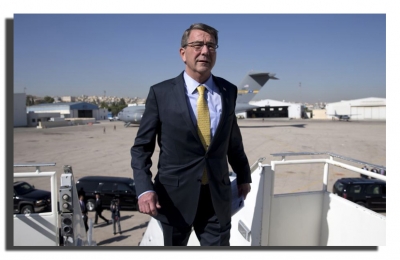 في زيارة مفاجئة الى العراق:  وزير الدفاع الأمريكي يبحث سير معركة تحرير «الموصل»
