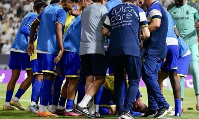 احتفال كريستيانو رونالدو بالسجود يثير جدلا