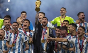 منتخب الأرجنتين يقطع خطوة نحو العرب