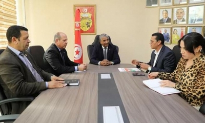 رئيس الملعب التونسي في ضيافة وزير الرياضة