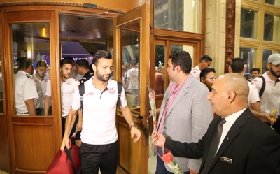 المنتخب الوطني:  استقبال حافل في السويس وساسي بذكريات خاصة