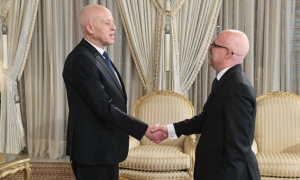 بمناسبة انتهاء مهامه: رئيس الجمهورية يستقبل السفير الايطالي
