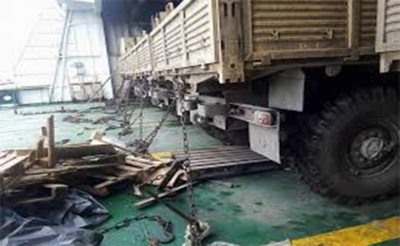 هيثم الزناد الناطق الرسمي باسم الديوانة لـ«المغرب»:  الباخرة الأجنبية تحتوي على معدات وتجهيزات عسكرية مختلفة ستستغل في مخيم لقرابة 300 جندي