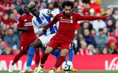 محمد صلاح يقترب من قائمة العظماء العشرة فى تاريخ هدافى الدورى الإنجليزى