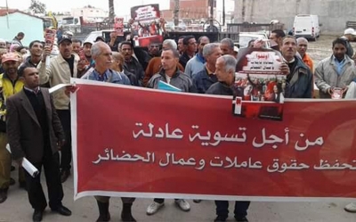 جندوبة : عمال الحضائر يهددون بالدخول في إضراب مفتوح