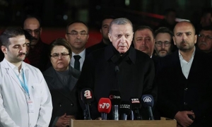 أردوغان يعلن أن عدد وفيات الزلزال وصلت إلى 16 ألفا و546 إلى حد الآن
