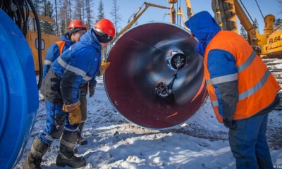 مسؤول روسي: زيادة صادرات الغاز إلى الصين خلال العام الماضي