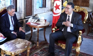 رئيس البرلمان يستقبل رئيس الاتحاد التونسي لأصحاب المؤسسات الخاصة للتربية والتكوين والوفد المرافق له
