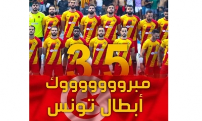 كرة اليد الترجي بطل تونس
