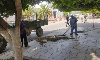 سليانة حملة نظافة بإشراف المعتمد الأول