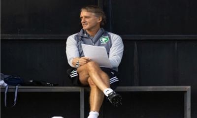 مانشيني يستعد لبدء رحلته مع السعودية بودية كوستاريكا