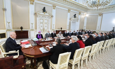 رئيس الجمهورية في اجتماع مجلس الوزراء: «سأواصل تطهير البلاد..بالأمس كانوا يتصارعون وصاروا اليوم على قلب رجل واحد.. ستظل الحريات مضمونة»