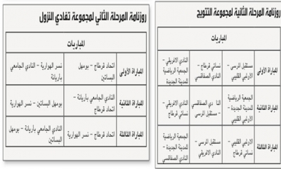 روزنامة المرحلة الثانية لبطولة السيدات: قمّة مبكرّة بين حامل اللّقب ووصيفه ..منافسة كبيرة في «البلاي آوت»