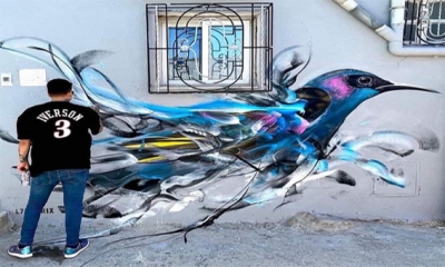 فنانو «الغرافيتي» يجتمعون في جبل الجلود: بعد أسبوع ستتحول المدينة إلى متحف للألوان والأفكار