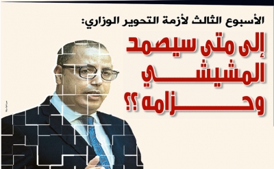 الأسبوع الثالث لأزمة التحوير الوزاري: إلى متى سيصمد المشيشي وحزامه ؟