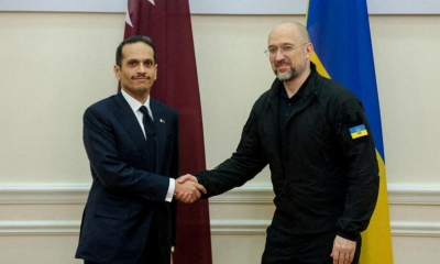 قطر تقدم لأوكرانيا مساعدات إنسانية بقيمة 100 مليون دولار