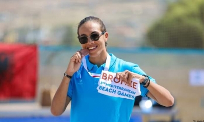 الألعاب المتوسطية الشاطئية: برونزية لخديحة الكريمي