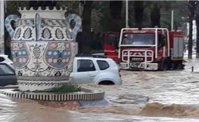أكثر من 3800 عائلة متضررة من فيضانات نابل