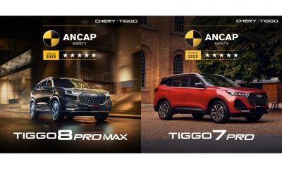 للمرة الثانية .. شركة شيري تحصل على تصنيف "5 نجوم" مع سيارة Tiggo 8 Pro Max الجديدة