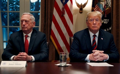 عقب انسحاب الجيش الأمريكي من سوريا وأفغانستان:  جدل في أمريكا بعد استقالة وزير الدفاع  ومؤسسات الدولة تنتقد ترامب