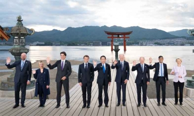 زعماء مجموعة الدول السبع يختتمون قمة هيروشيما
