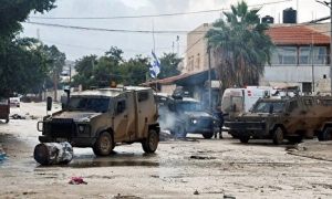 مقتل فلسطيني وإصابة 9 إثر اقتحام جيش الاحتلال الإسرائيلي مدينة جنين