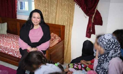 وزيرة الأسرة تعاين ظروف التعهّد بعدد من الأطفال القصّر العائدين من مناطق النزاع