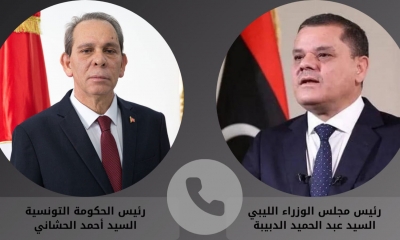 رئيس الحكومة يتلقى اتصالا هاتفيا من نظيره الليبي