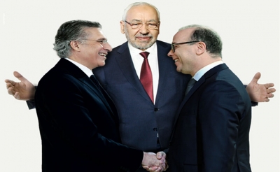 تحليــل اخبــــاري: الغنوشي يجمع بين الفخفاخ والقروي في بيته لا كلمة تعلو فوق كلمة «الشيخ»!