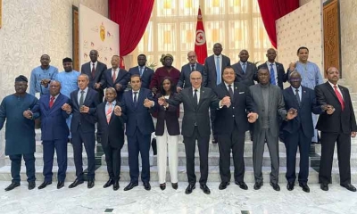 وزير الخارجية يلتقي مجموعة السفراء الأفارقة