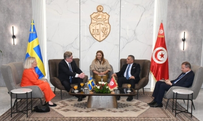 وزير الدّاخليّة يستقبل نظيرهُ وزير الدّاخليّة والعدل بمملكة السّّويد