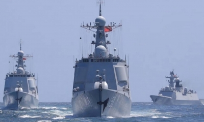 الصين ترسل سفنا حربية إضافية إلى محيط تايوان لليوم الثاني