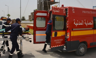 الحماية المدنية: تسجيل 7 وفيات و351 إصابة في حوادث مختلفة