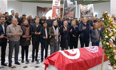 الطبوبي في الذكرى الـ73 لاغتيال فرحات حشاد: "الإتحاد سيظل في قلب المعركة الحقوقية والوطنية ولن يستسلم ولا نخشى السجون ولا الاغتيالات"