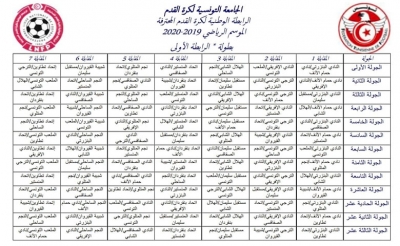 روزنامة الرابطة المحترفة الأولى لموسم (2019 - 2020) حوارات «الكبار» مع نهاية المشوار..البداية بدربي «الإفريقـــــــــي» و«الملعب التونسي» ودربي العاصمة في الجولة التاسعة